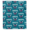 Charlotte Hornets Blankets Sherpa Blanket Throw Blanket 6 charlotte hornets blankets sherpa blanket throw blanket v11