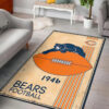 Chicago Bears Rugs Chicago Bears Carpet NFL Area Rug Kitchen Rug Indoor Rug 4 chicago bears area rug living room rug floor rug regtangle carpet home decor ver 372