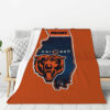 Chicago Bears Blanket FLeece Blanket Throw Blanket 5 chicago bears blanket fleece blanket throw blanket v10