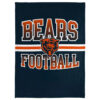Chicago Bears Blanket FLeece Blanket Throw Blanket 5 chicago bears blanket fleece blanket throw blanket v107
