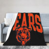 Chicago Bears Blanket FLeece Blanket Throw Blanket 5 chicago bears blanket fleece blanket throw blanket v19