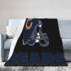 Chicago Bears Blanket FLeece Blanket Throw Blanket 6 chicago bears blanket fleece blanket throw blanket v2