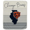 Chicago Bears Blanket FLeece Blanket Throw Blanket 5 chicago bears blanket fleece blanket throw blanket v34