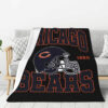 Chicago Bears Blanket FLeece Blanket Throw Blanket 5 chicago bears blanket fleece blanket throw blanket v4