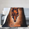 Chicago Bears Blanket FLeece Blanket Throw Blanket 6 chicago bears blanket fleece blanket throw blanket v41