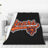 Chicago Bears Blanket Sherpa Blanket Throw Blanket 6 chicago bears blanket sherpa blanket throw blanket v104