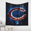 Chicago Bears Blanket Sherpa Blanket Throw Blanket 5 chicago bears blanket sherpa blanket throw blanket v105