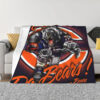 Chicago Bears Blanket Sherpa Blanket Throw Blanket 5 chicago bears blanket sherpa blanket throw blanket v51