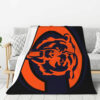 Chicago Bears Blanket Sherpa Blanket Throw Blanket 5 chicago bears blanket sherpa blanket throw blanket v6