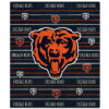 Chicago Bears Blanket Sherpa Blanket Throw Blanket 6 chicago bears blanket sherpa blanket throw blanket v78