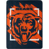 Chicago Bears Blanket Sherpa Blanket Throw Blanket 6 chicago bears blanket sherpa blanket throw blanket v83