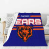 Chicago Bears Blanket Sherpa Blanket Throw Blanket 6 chicago bears blanket sherpa blanket throw blanket v9