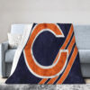 Chicago Bears Blankets FLeece Blanket Throw Blanket 5 chicago bears blankets fleece blanket throw blanket v28