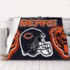 Chicago Bears Blankets FLeece Blanket Throw Blanket 5 chicago bears blankets fleece blanket throw blanket v35