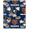 Chicago Bears Blankets FLeece Blanket Throw Blanket 5 chicago bears blankets fleece blanket throw blanket v85