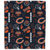 Chicago Bears Blankets FLeece Blanket Throw Blanket 6 chicago bears blankets fleece blanket throw blanket v88