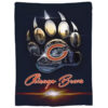 Chicago Bears Blankets FLeece Blanket Throw Blanket 6 chicago bears blankets fleece blanket throw blanket v94