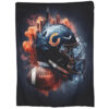 Chicago Bears Blankets Sherpa Blanket Throw Blanket 5 chicago bears blankets sherpa blanket throw blanket v100