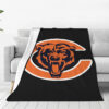 Chicago Bears Blankets Sherpa Blanket Throw Blanket 6 chicago bears blankets sherpa blanket throw blanket v101