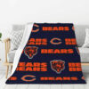 Chicago Bears Blankets Sherpa Blanket Throw Blanket 5 chicago bears blankets sherpa blanket throw blanket v16