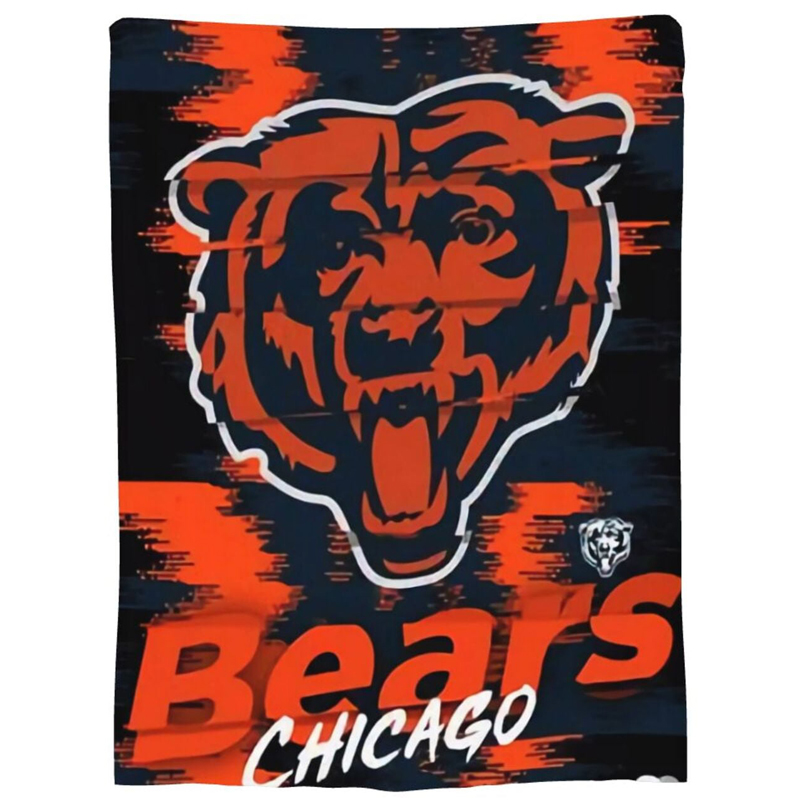 chicago-bears-blankets-sherpa-blanket-throw-blanket-v27 chicago bears blankets sherpa blanket throw blanket v27