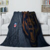 Chicago Bears Blankets Sherpa Blanket Throw Blanket 5 chicago bears blankets sherpa blanket throw blanket v61