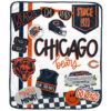 Chicago Bears Blankets Sherpa Blanket Throw Blanket 5 chicago bears blankets sherpa blanket throw blanket v86