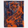Chicago Bears Blankets Sherpa Blanket Throw Blanket 5 chicago bears blankets sherpa blanket throw blanket v91