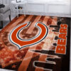 Chicago Bears Area Rugs Chicago Bears Carpet NFL Area Rugs Dining Room Rug Indoor Rugs 4 chicago bears rug living room rug floor rug regtangle carpet home decor ver 390