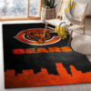 Chicago Bears Area Rugs Chicago Bears Carpets NFL Rugs Dining Room Rug Indoor Rug 3 chicago bears rugs carpet bath rug floor rug regtangle carpet home decor ver 402