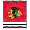 Chicago Blackhawks Blanket FLeece Blanket Throw Blanket 5 chicago blackhawks blanket fleece blanket throw blanket v19