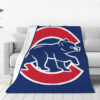 Chicago Cubs Blanket FLeece Blanket Throw Blanket 6 chicago cubs blanket fleece blanket throw blanket v36