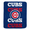 Chicago Cubs Blanket Sherpa Blanket Throw Blanket 5 chicago cubs blanket sherpa blanket throw blanket v21