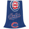 Chicago Cubs Blankets FLeece Blanket Throw Blanket 6 chicago cubs blankets fleece blanket throw blanket v28
