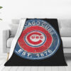 Chicago Cubs Blankets Sherpa Blanket Throw Blanket 5 chicago cubs blankets sherpa blanket throw blanket v42
