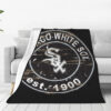 Chicago White Sox Blanket Sherpa Blanket Throw Blanket 6 chicago white sox blanket sherpa blanket throw blanket v20