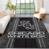 Chicago White Sox Area Rugs Chicago White Sox Carpets MLB Area Rug Bedroom Area Rug Indoor Rug 4 chicago white sox rug living room carpet regtangle carpet floor decor home decor ver 82