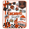 Cincinnati Bengals Blanket FLeece Blanket Throw Blanket 5 cincinnati bengals blanket fleece blanket throw blanket v12