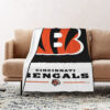 Cincinnati Bengals Blanket FLeece Blanket Throw Blanket 5 cincinnati bengals blanket fleece blanket throw blanket v37
