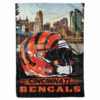 Cincinnati Bengals Blanket FLeece Blanket Throw Blanket 5 cincinnati bengals blanket fleece blanket throw blanket v43