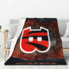 Cincinnati Bengals Blanket Sherpa Blanket Throw Blanket 5 cincinnati bengals blanket sherpa blanket throw blanket v5