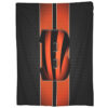 Cincinnati Bengals Blanket Sherpa Blanket Throw Blanket 6 cincinnati bengals blanket sherpa blanket throw blanket v64