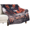 Cincinnati Bengals Blanket Sherpa Blanket Throw Blanket 5 cincinnati bengals blanket sherpa blanket throw blanket v74