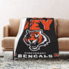 Cincinnati Bengals Blankets FLeece Blanket Throw Blanket 5 cincinnati bengals blankets fleece blanket throw blanket v38