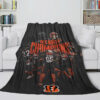 Cincinnati Bengals Blankets Sherpa Blanket Throw Blanket 6 cincinnati bengals blankets sherpa blanket throw blanket v14