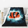 Cincinnati Bengals Blankets Sherpa Blanket Throw Blanket 6 cincinnati bengals blankets sherpa blanket throw blanket v36