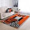 Cincinnati Bengals Area Rugs Cincinnati Bengals Carpets NFL Rug Living Room Rug Indoor Rugs 4 cincinnati bengals carpet living room rug floor rug regtangle carpet home decor ver 433
