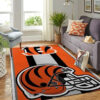 Cincinnati Bengals Area Rug Cincinnati Bengals Carpet NFL Carpet Bedroom Rug Indoor Rug 3 cincinnati bengals rug bathroom rug floor rug regtangle carpet home decor ver 447