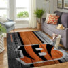 Cincinnati Bengals Rugs Cincinnati Bengals Carpets NFL Carpets Kitchen Rug Indoor Rugs 3 cincinnati bengals rug living room rug floor rug regtangle carpet home decor ver 450