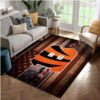 Cincinnati Bengals Rugs Cincinnati Bengals Carpets NFL Rugs Bedroom Rug Indoor Rug 4 cincinnati bengals rugs bathroom rug floor rug regtangle carpet home decor ver 465